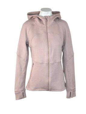 Lululemon Fleece Flurry Jacket Mink Berry, Tech Fleece, Long Sleeve, Full Zip, 8